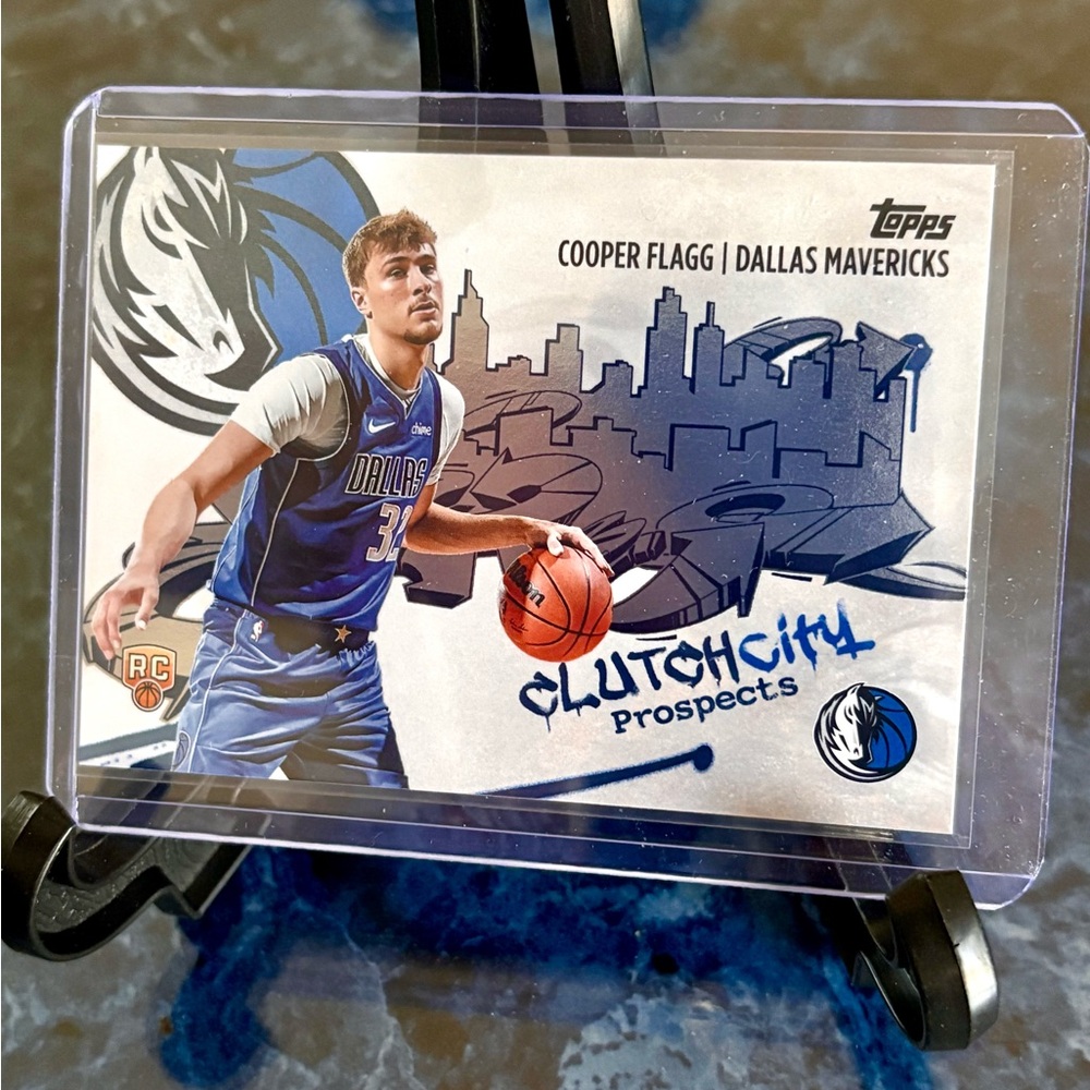 Cooper Flagg Basketball Card Topps Rookie